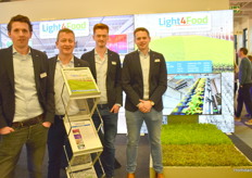 Niels Jacobs, Rene van Haeff, Don van Haeff, and Pieter Rooijakkers from Light4Food