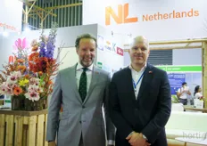 Daniel Stork, Consul General of The Netherlands in Ho Chi Minh City, and Willem Timmerman, First Secretary Climate and Water. This year The Netherlands is celebrating 50 years of diplomatic relations between The Netherlands and Vietnam.