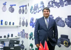 Pimtas produces UPVC pipes, fittings and couplings for general use. The company is from Turkey, and it's their first time in Vietnam. They want to focus on the Asian market more.  Isa Tepe is responsible for exports and international sales. 