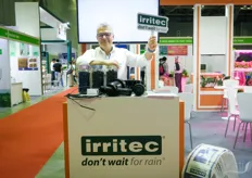 Irritec from Italy supplies micro irrigation and vertigation solutions to greenhouse, open field and fruit and veg plantations. On the photo is Nathaniel  van Collem, export manager Asia. 