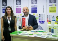 Uniba from Turkey makes fertilisers. 