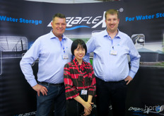 DL Plastics first time Hortex Vietnam. The team has had a very good week. In Vietnam, water supply is a large problem. Ground water levels are low, so rain water needs to be captures and water needs to be recycled. On the photo are Bas van der Elst and Ronald de Lange, in the middle is Minh Nguyen Tue, translator.