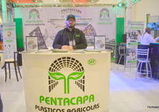 Adrian Aguilar with Textiles Agricolas