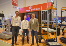 Nico de Vries, Jasper Verhoeven and Ben Sosef with Royal Brinkman