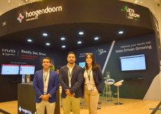 Gabriel Ortiz, Alejandro Mejia and Mayra Zazueta with Hoogendoorn