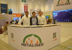 Edson, Alejandro and Joel with Metaliser