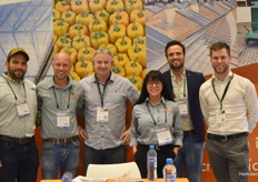Gabriel Campillo, Dennis de Zeeuw, Gert Holle Yuritzi Camargo Ramon Breurs and Maarten van Hagen with DQ Hortisoluciones