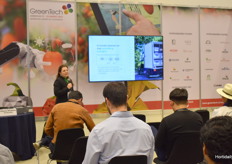 Diana telling the audience how they can be ready for 2030 when packaging needs to be recyclable 