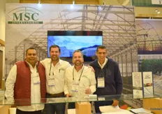 Julian Ruiz, Mario Vazquez, Raul Ruiz and Daniel Sahagun with MSC