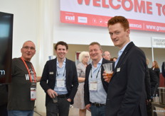 Drinks were served at the Dutch pavillion