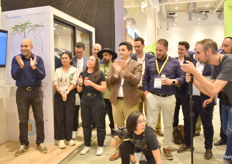 A speech given by Pharis Rico attracted many visitors as he shared a personal and touching story about his wife battling cancer