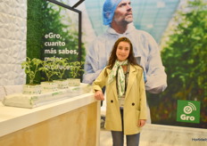 Ana Sofia Medina Ortega with Grodan