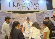 A Busy booth for Haygrove Tunnels