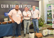 Jose Roberto Montes Contreras, Jorge Guiterrez with FD Berries and Andrew Pidgeon with Fibredust