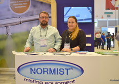 Murat Verdil and Nazli Apaydin with the Turkish company Normist