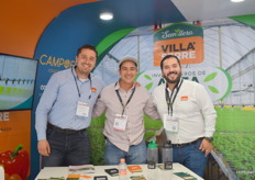 Marco, Juan and Arturo with Villa Serre