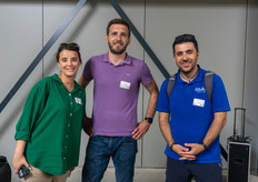 Verina Krasniqi, Kujtim Lepaka & Biertan Libusha, growers from Kosovo