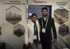 Mehal Kejriwal from GreenPro and Jophy Joseph from Rishi FIBC Solutions Private Limited.