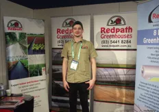 Jack Murdoch from Redpath Ideal Greenhouses.