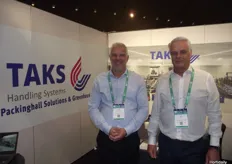 Arie Meeuwissen and Cor Taks from Taks Handling Systems.