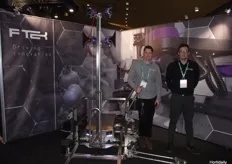 FTEK team showing their robotic tomato platform
