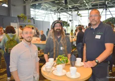 Jordan Arnott (Ontario Plants), Chris Wood (Proplant) and Jesper Jensen (Grotek Consultancy)