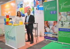 Najah Latif Faris and Maria Eugenia from Russel Biosolutions