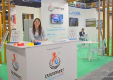 Alkena Qemalaj from Urbinati, they design and produce modular systems for the automation of production processes 