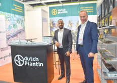 Siby Joseph and Wim Roosen from Dutch Plantin