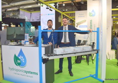 Alberto Espinosa and Antonio Garcia from Hydroponic Systems
