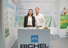 Anne-Sophie Marchais and Pierre  Moulin from Richel Group