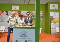 Boris Hadzhidimitrov, Teodora Krasteva and Nikolay Georgiev from the Bulgarian Greenhouse Growers Association