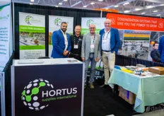 Walt Cherneski, Ludo van Boxem and Frank Combee with Hortus Supplies International