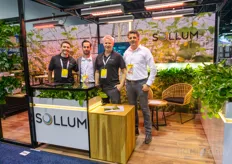 Nicolas Hubert, Michael Hanan, Louis Brun, Sam Soltaninejad with Sollum Technologies