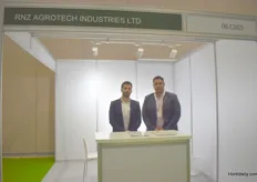 Mohamed Emran and Hussein Hamza from RNZ Agrotech Industries, active in fertilizers