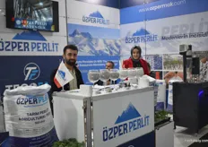 Serpil Soydan and Khalid Kaplan from Ozper Perlit
