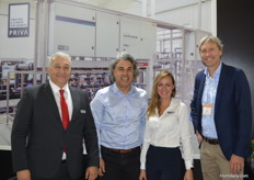 Tansel Bükülen with Royal Brinkman, Alireza Rezaei with Gen Group, a Priva partner, Paulina Komorowska and Hans Peters with Priva