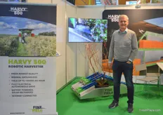 With the Harvy 500, the company Fine Field has succeeded in developing a highly automated picking method for blueberry harvesting that significantly reduces labor costs and at the same time significantly increases net yield per hour. The method is already used in many countries in and outside Europe, according to Marcel Beelen.