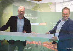 Van Tuijl is an internationally active supplier to commercial horticulture and a regular exhibitor in Karlsruhe. Pictured: Managing Director Frits van Duijn and Nico den Hartog.