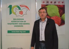 Mr. Petkov from the Bulgarian Berry Fruit Association. The umbrella organization is celebrating its 10th anniversary this year.