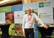 Frits van Dijkman from ZLTO / Glastuinbouw Nederland, co-organizers of the Strawberry Day.