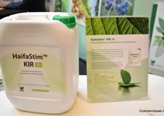 New: HaifaStim KIR, nourishes the plant's natural defenses. Particularly in strawberries and soft fruit to grow plants more resilient, making plants less susceptible to, among other things. Phytophthora, powdery mildew and botrytis
