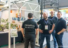 The Svensson team brought a mannequin to showcase their Climaflow shirts.