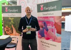 Rik Klein from Fairplant, active in supplying tissue culture propagated young fruit plants