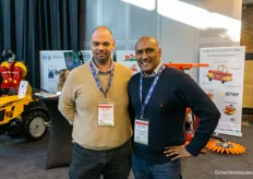 Theoharis Ouzounis and Pim Joeloemsingh from RED Horticulture.