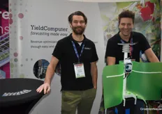 YieldComputer’s Arjen Janssen and Pieterjan Oomen. They optimize harvest predictions for growers and their sales organization with SmartCropCam.