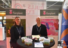 Suzanne Pols and Rik Klein from Fairplant.