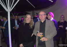 Anouk Wissink (Koninklijke Vezet) and Tim Barrance (Sparkegarden)