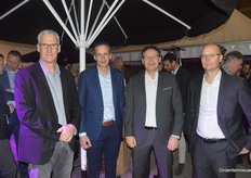 Fred Berkhout (B-Four Agro), Arjan Kok (Bosman Van Zaal), Bob van der Hout and Rob Pronk (Rabobank Alkmaar)