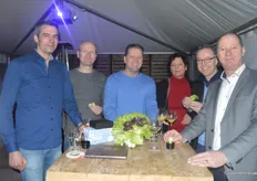 Bart Bak (B-Four Agro), Danny Rood, Arjan Rood (KaRo), Erna Steenhuis (GreenPort Noord-Holland Noord), John Kunis and Sjon de Lange (Polytechniek)